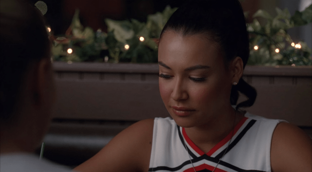 naya rivera playing santana in glee