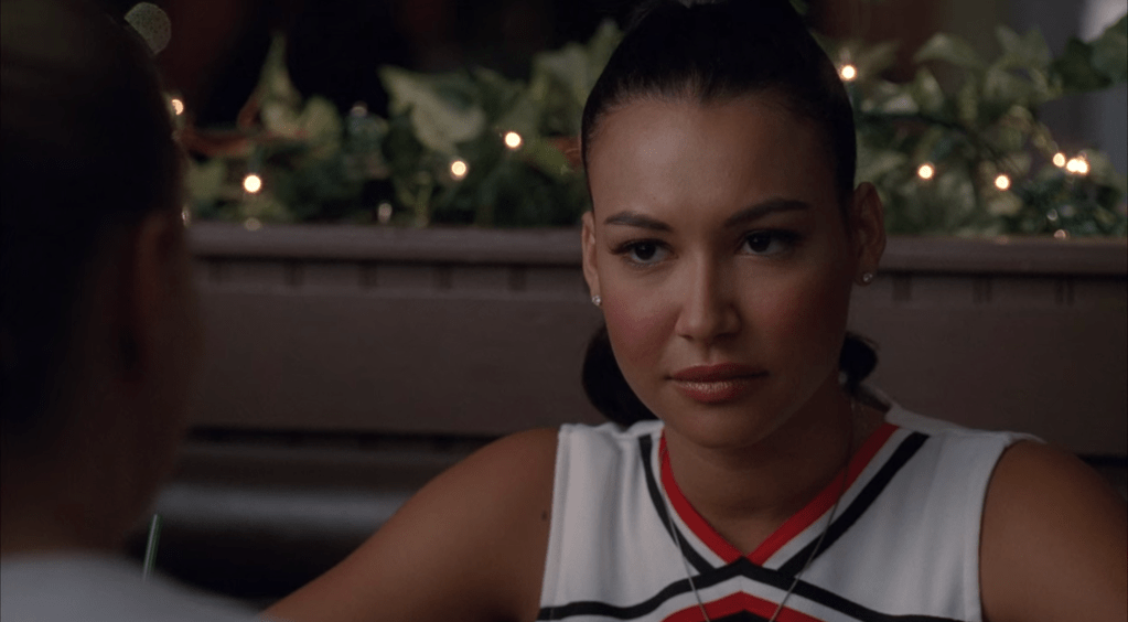 naya rivera playing santana in glee